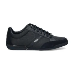 BOSS Zapatillas de Hombre Saturn_Lowp_lux4 A 401 DARK BLUE