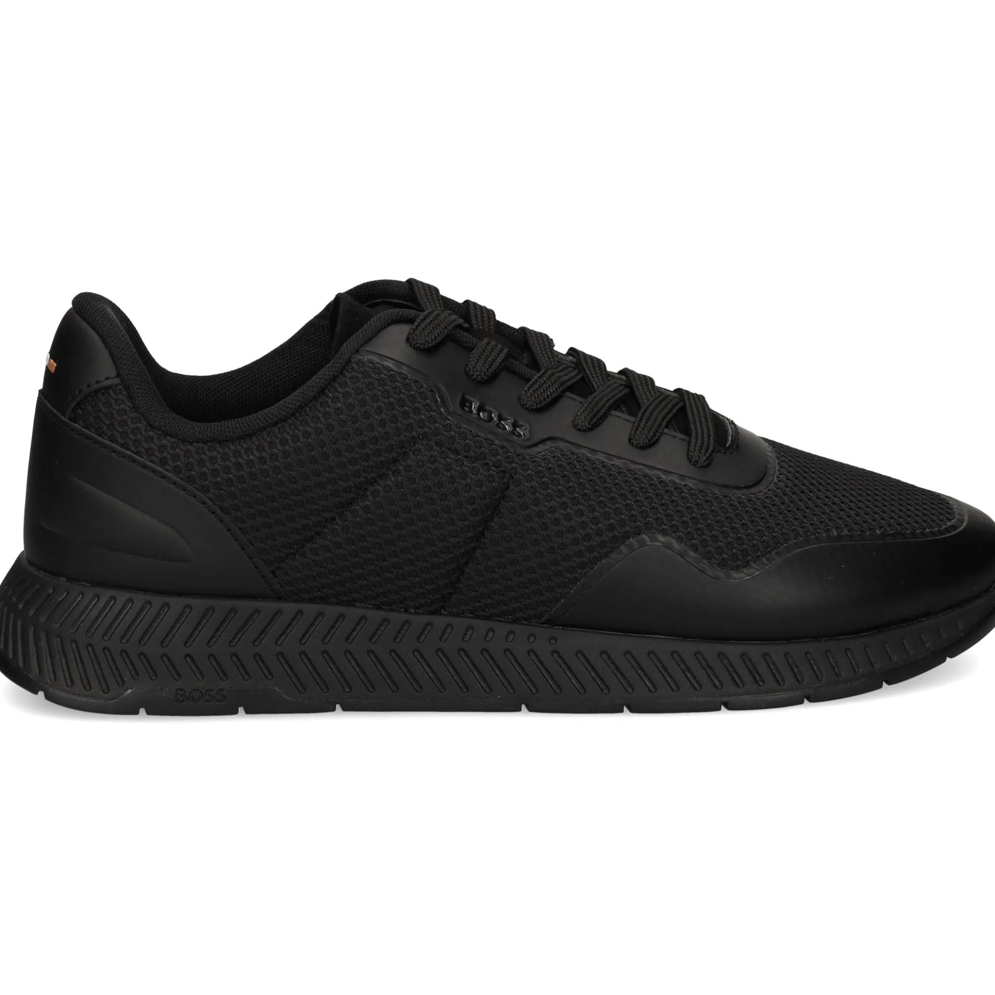 BOSS Zapatillas de Hombre Titanium_Runn_meth 005 BLACK