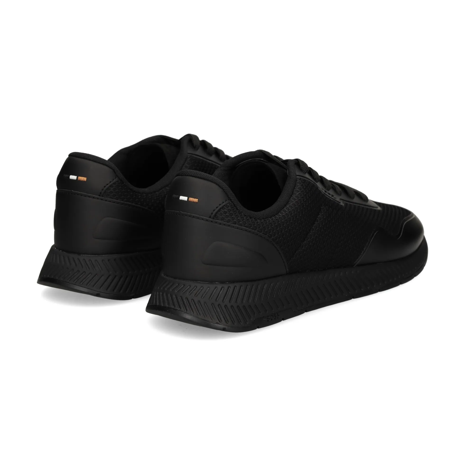 BOSS Zapatillas de Hombre Titanium_Runn_meth 005 BLACK