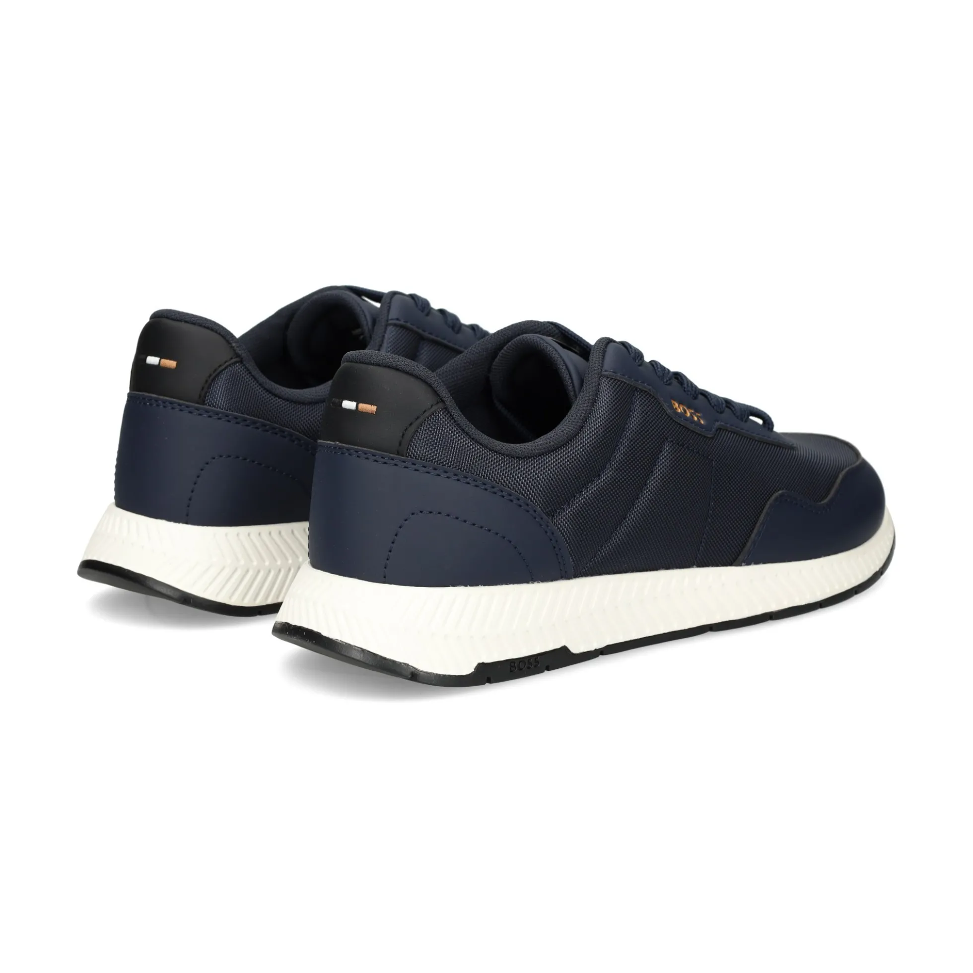 BOSS Zapatillas de Hombre Titanium_Runn_nypuN 401 DARK BLUE