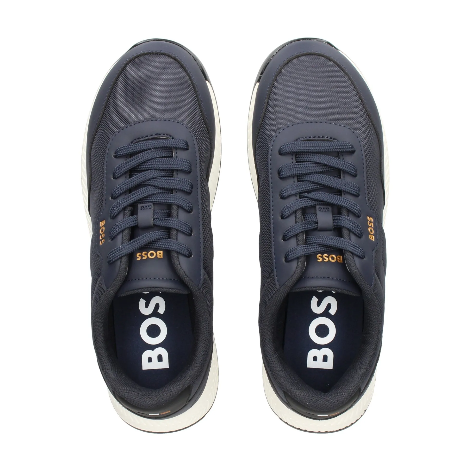BOSS Zapatillas de Hombre Titanium_Runn_nypuN 401 DARK BLUE