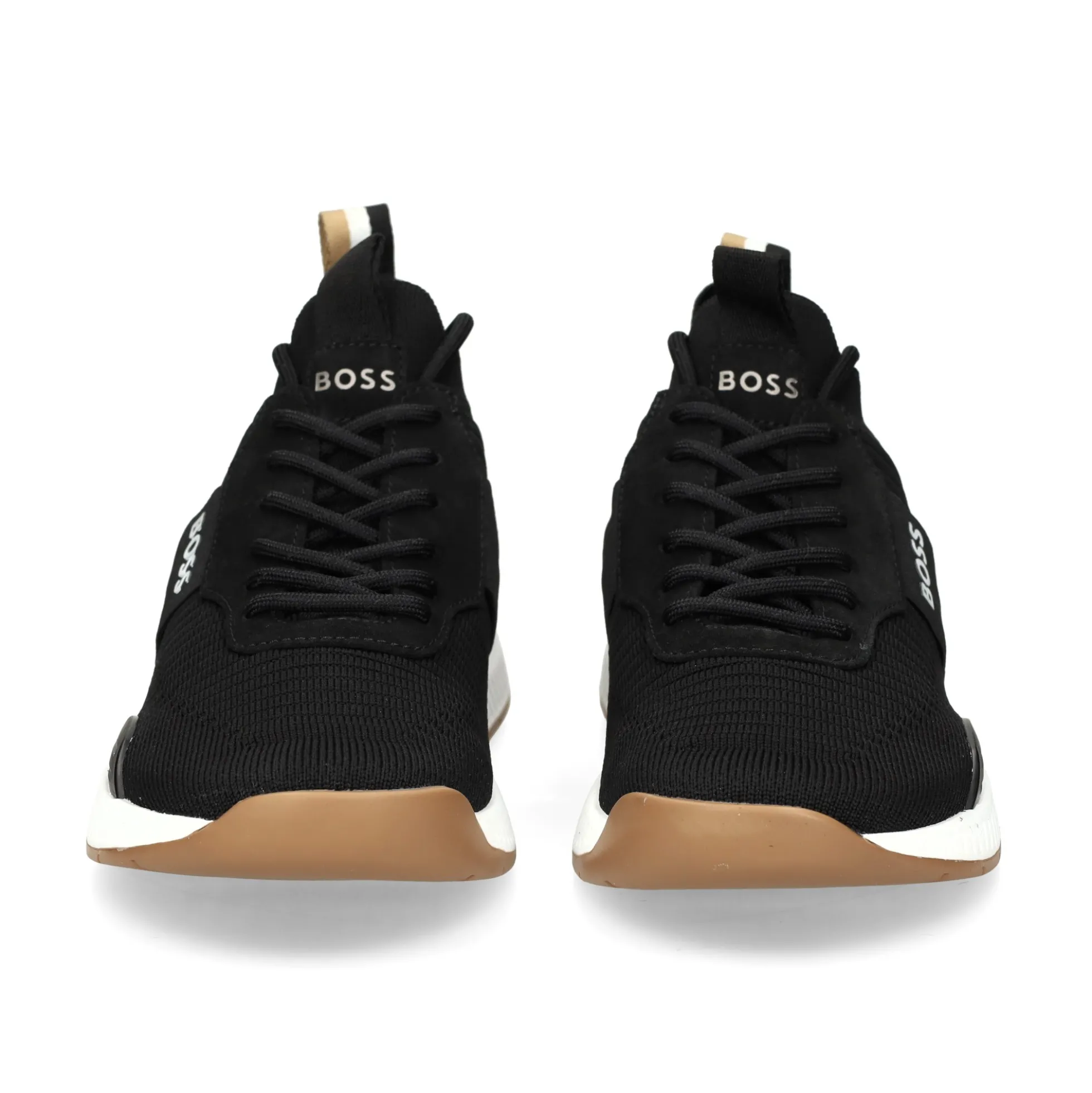 BOSS Zapatillas de Hombre Titanium_Runn_knst_N 014 Charcoal