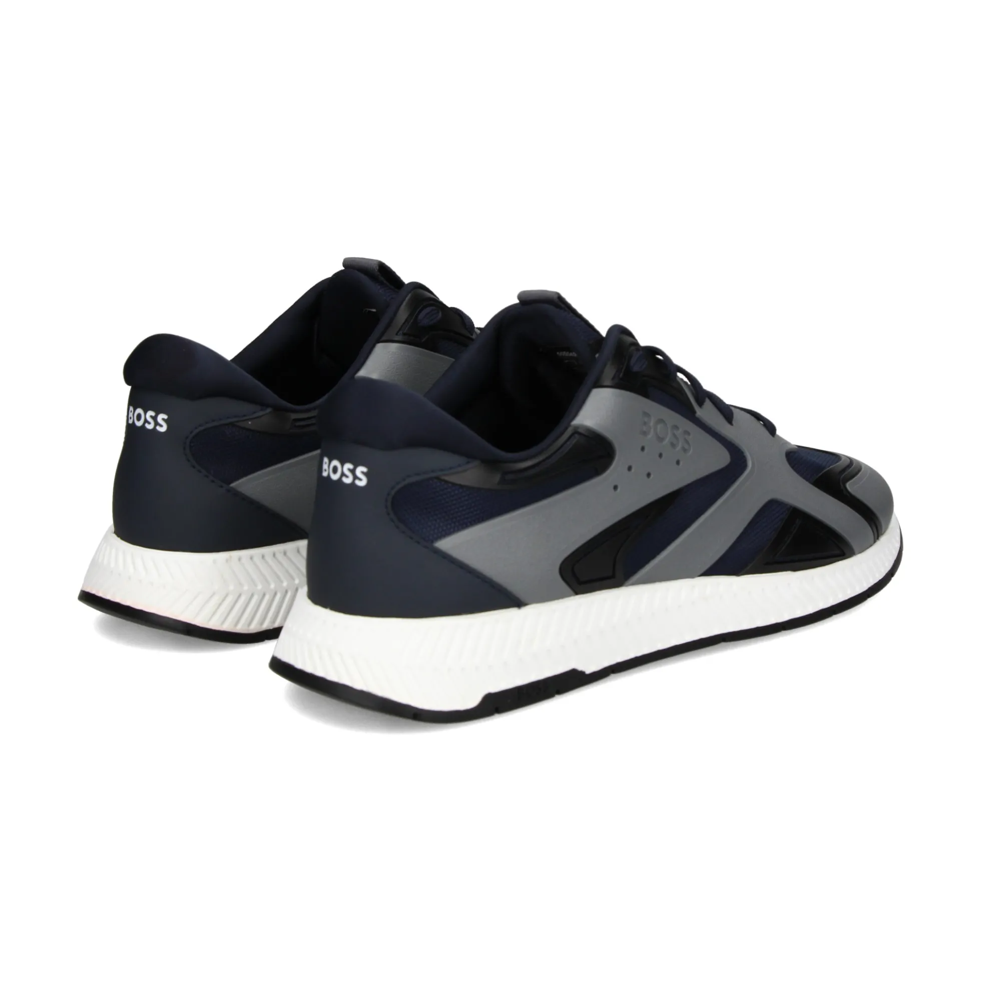 BOSS Zapatillas de Hombre Titanium_Runn_thm_N 402 DARK BLUE