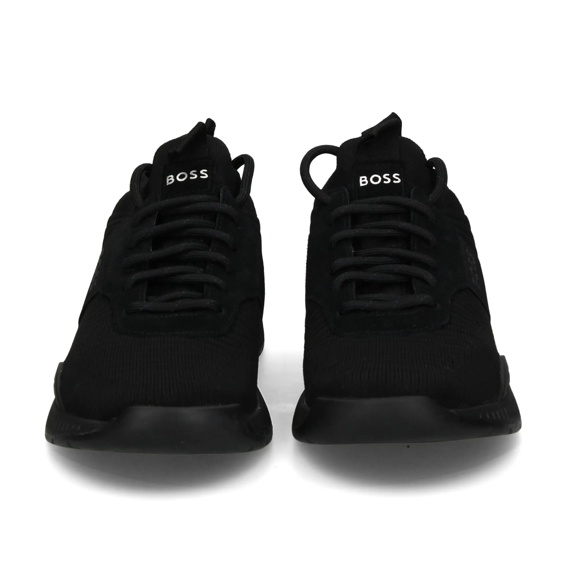 BOSS Zapatillas de Hombre Titanium_Runn_knstA 001 NEGRO