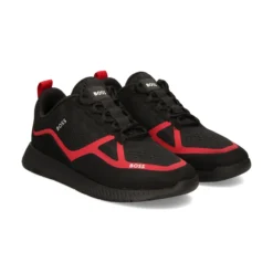 BOSS Zapatillas de Hombre Titanium_Runn_eme1 006 - Black