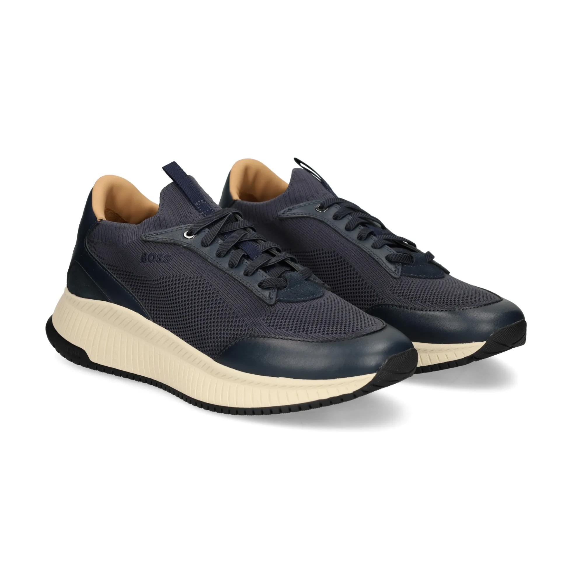 BOSS Zapatillas de Hombre TTNM EVO_Slon_knbult 102630 401 DARK BLUE