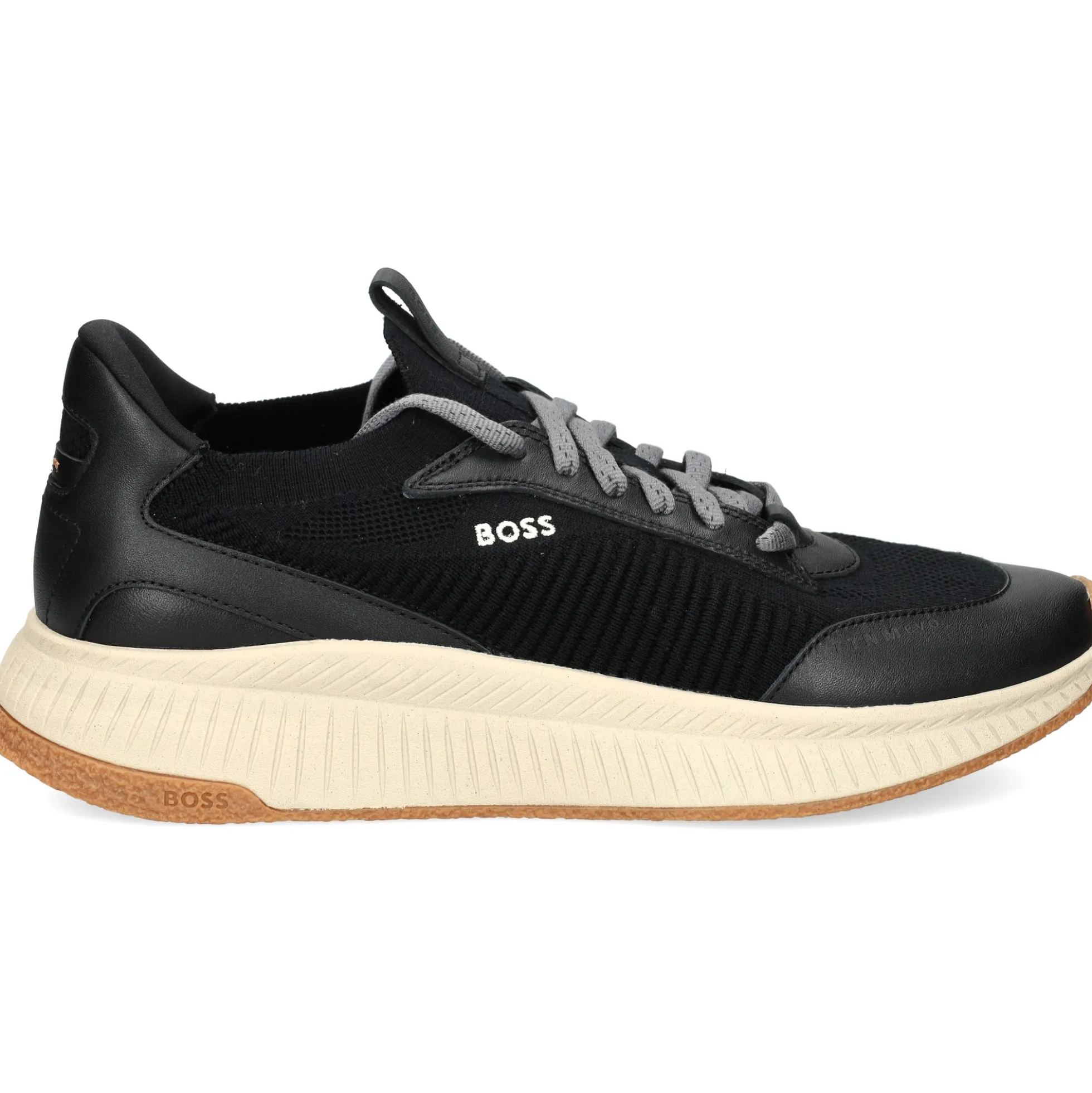 BOSS Zapatillas de Hombre TTNM EVO_Slon_kntlt 002 NEGRO