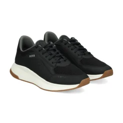 BOSS Zapatillas de Hombre TTNM EVO_Runn_nume 001-Black