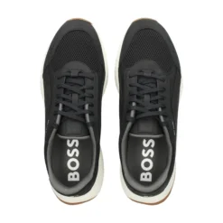 BOSS Zapatillas de Hombre TTNM EVO_Runn_nume 001-Black