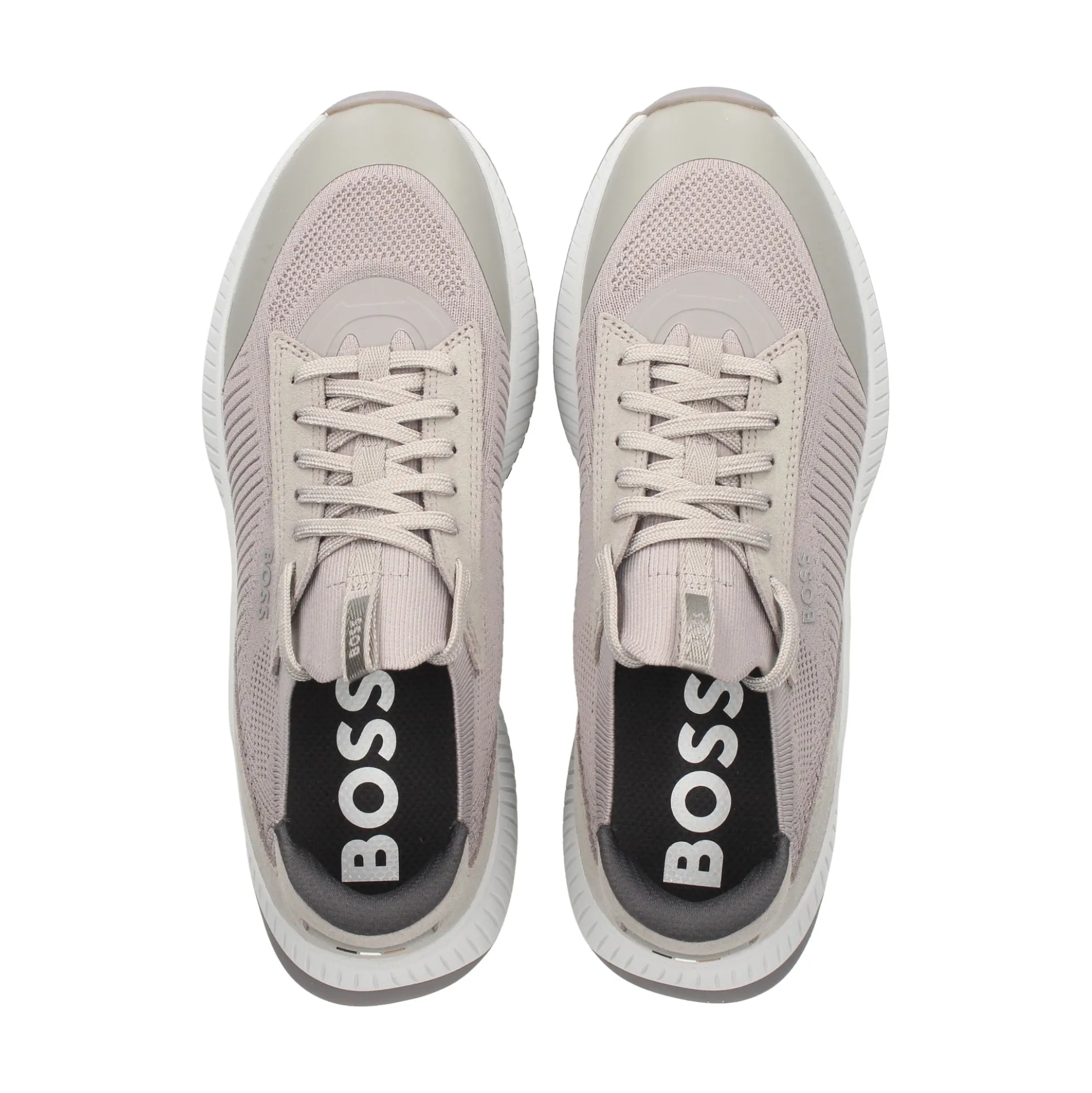 BOSS Zapatillas de Hombre TTNM EVO_Slon_knsd 062 Open Grey