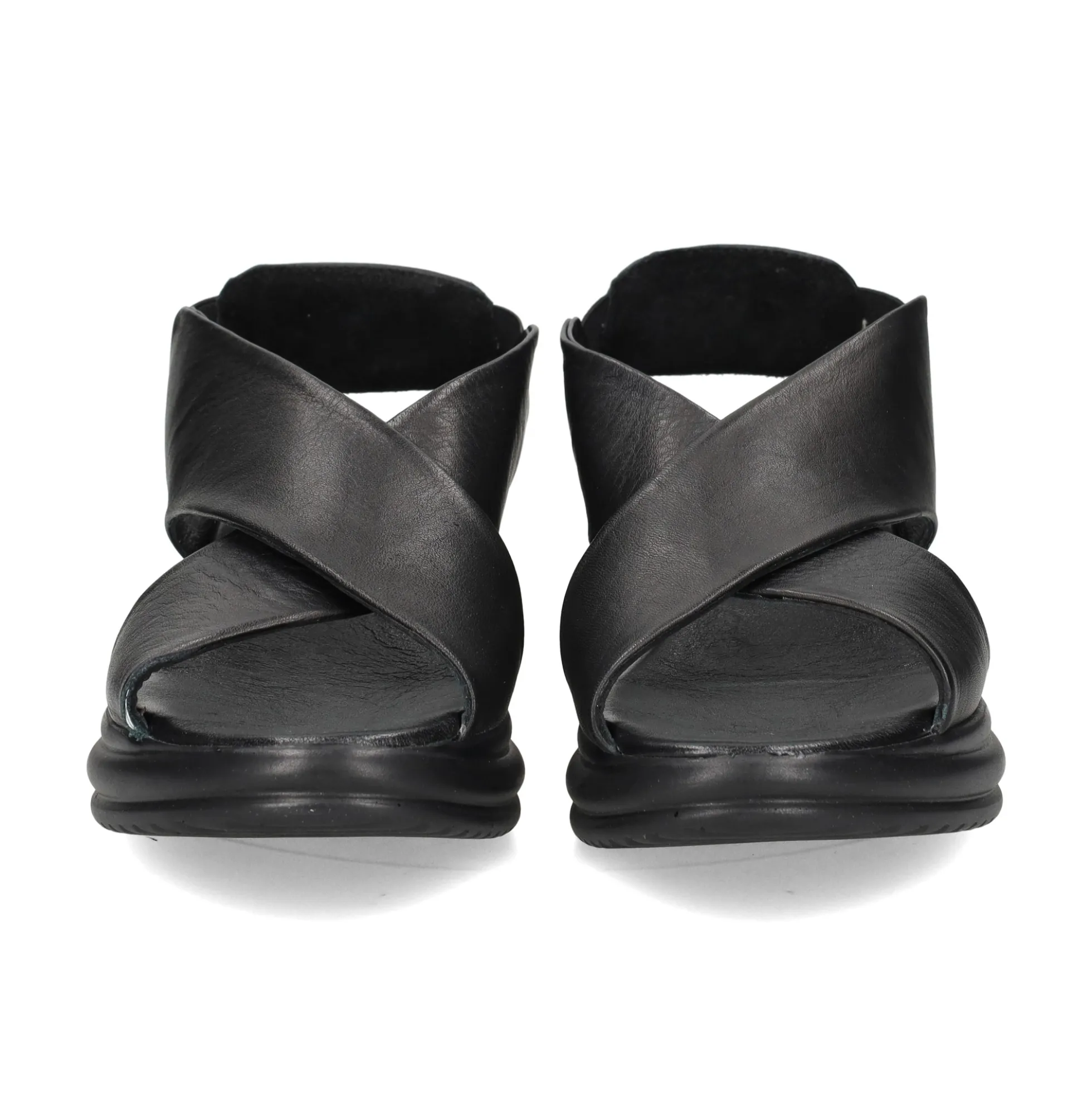 BUENO Sandalias con plataforma de Mujer WY5703 NEGRO