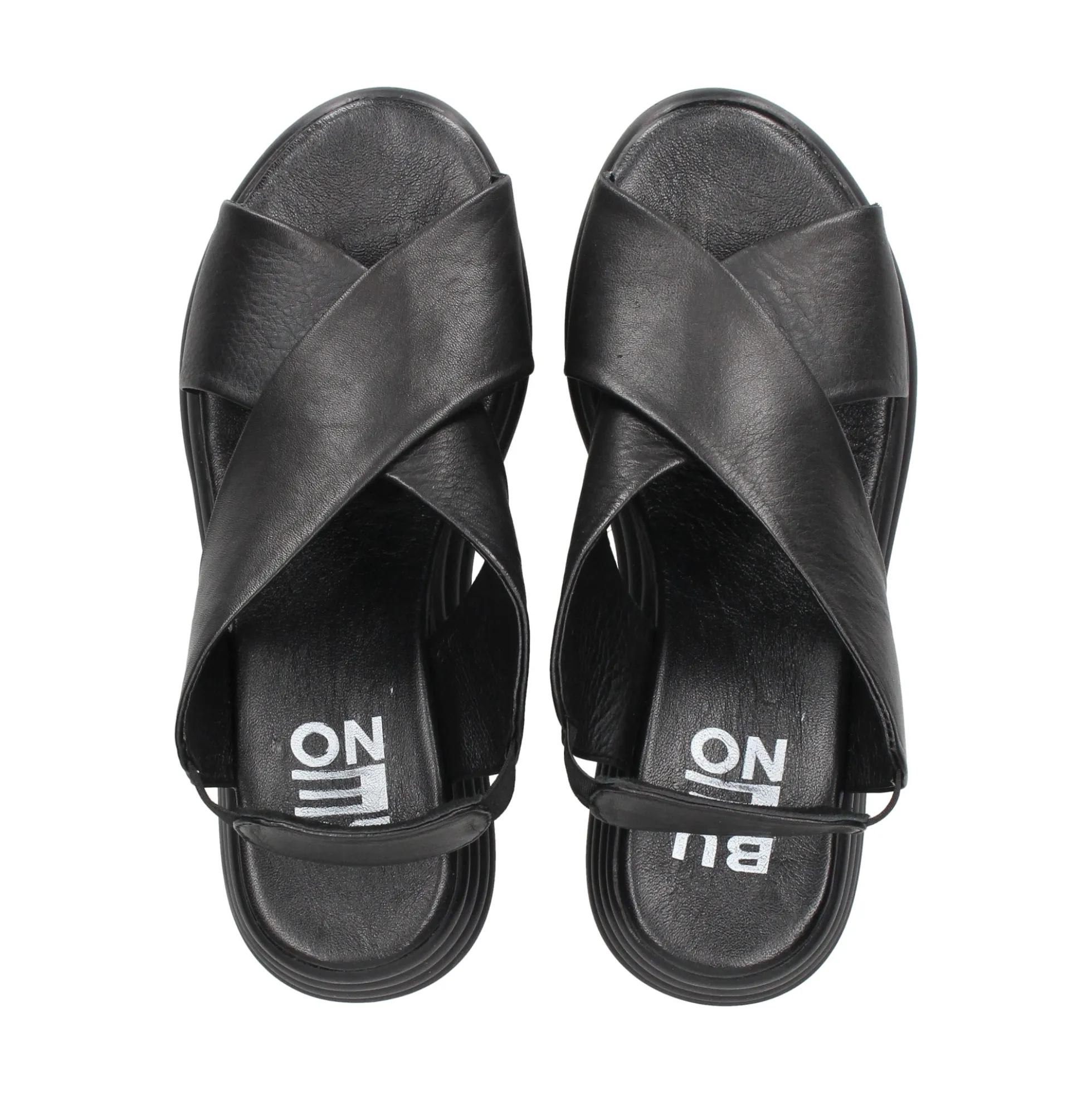 BUENO Sandalias con plataforma de Mujer WY5703 NEGRO