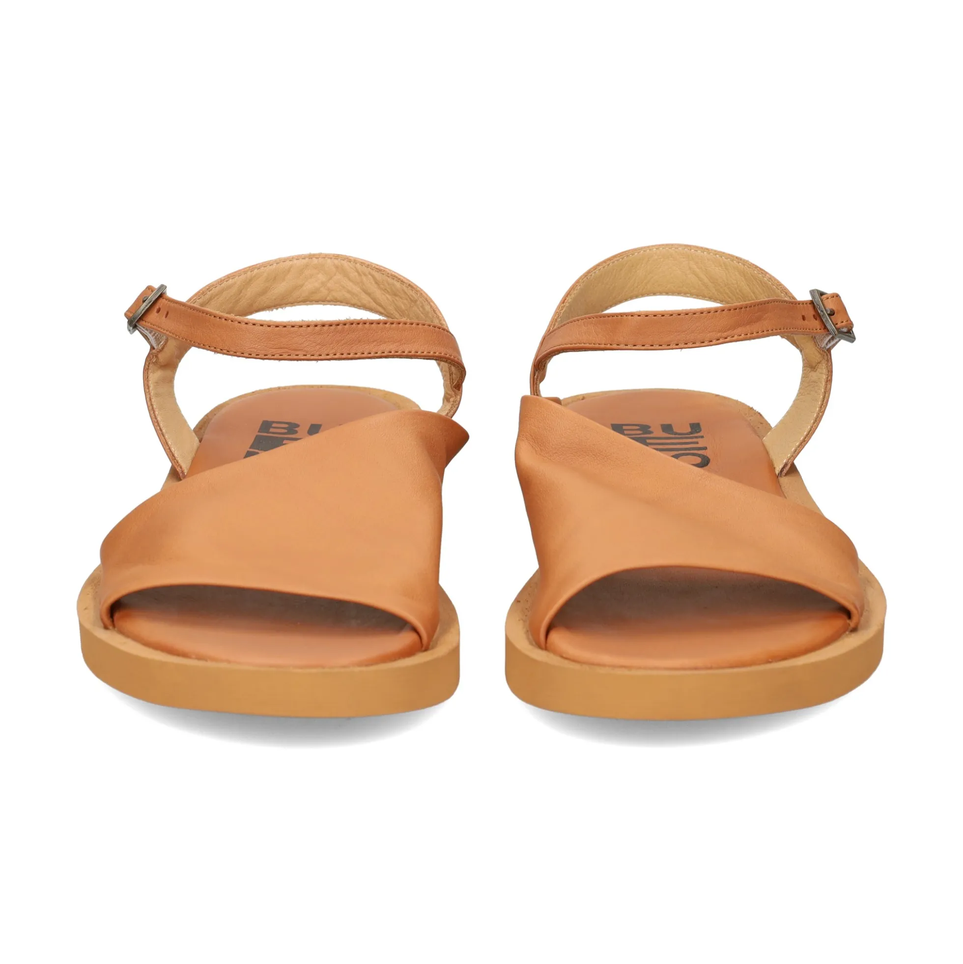 BUENO Sandalias planas de Mujer WY2901 DARK COCONUT