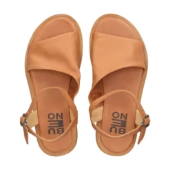 BUENO Sandalias planas de Mujer WY2901 DARK COCONUT