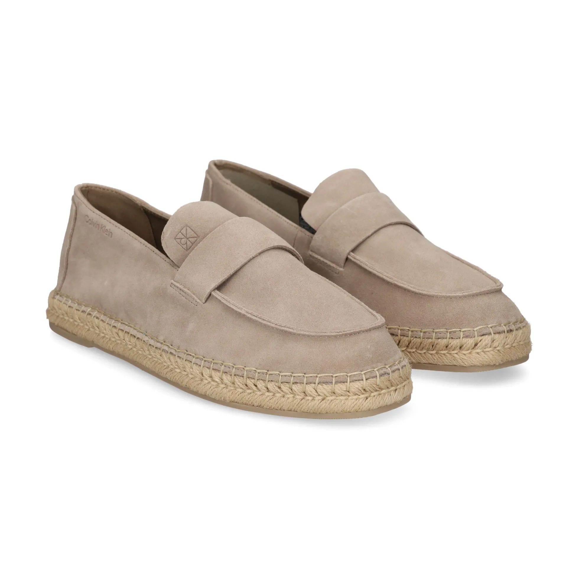 CALVIN KLEIN Alpargatas de Hombre HM0HM02072 PBO Gris topo