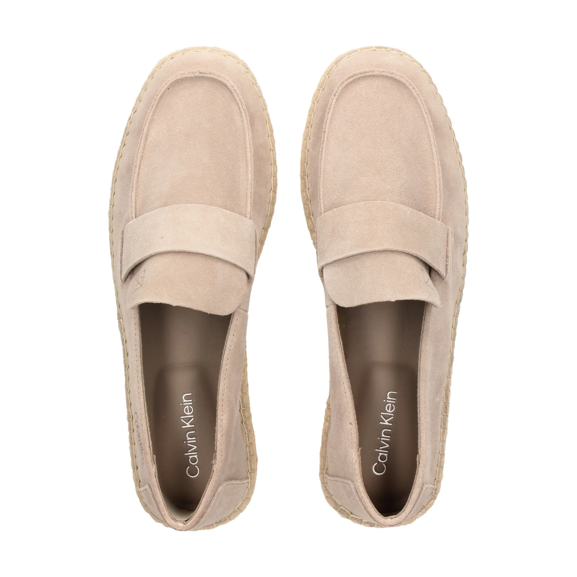 CALVIN KLEIN Alpargatas de Hombre HM0HM02072 PBO Gris topo