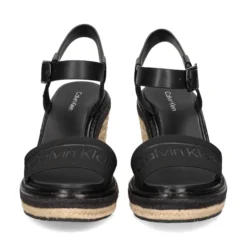 CALVIN KLEIN Sandalias cuña de Mujer HW0HW02050 BEH BLACK