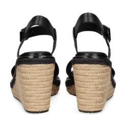 CALVIN KLEIN Sandalias cuña de Mujer HW0HW02050 BEH BLACK
