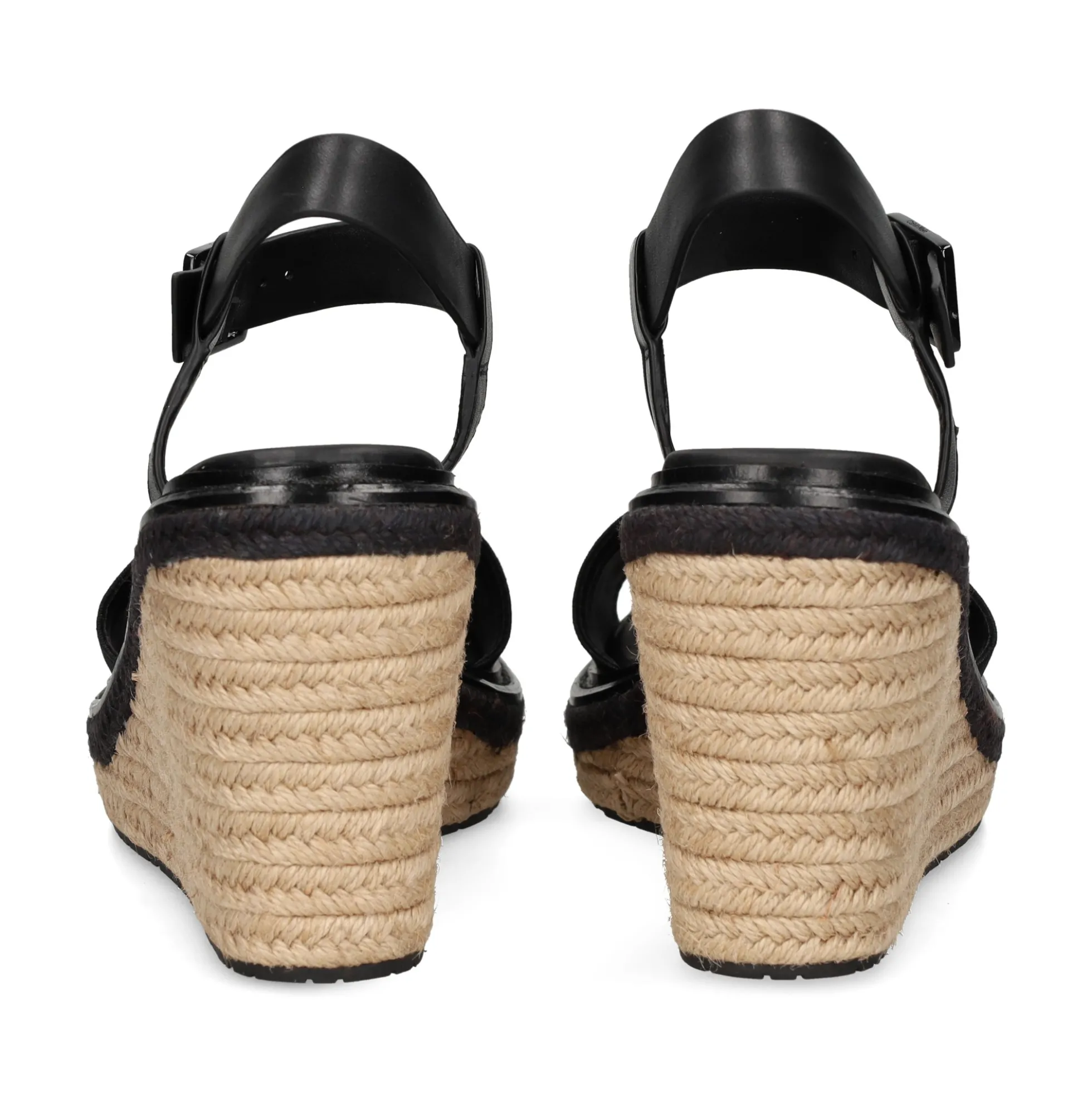 CALVIN KLEIN Sandalias cuña de Mujer HW0HW02050 BEH BLACK