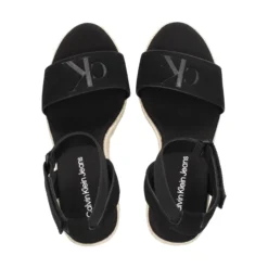 CALVIN KLEIN Sandalias cuña de Mujer YW0YW01026 BEH BLACK
