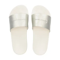 CALVIN KLEIN Sandalias planas de Mujer YW0YW01243 0GI CREAMY WHIT