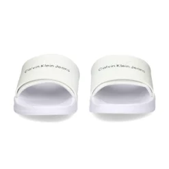 CALVIN KLEIN Sandalias planas de Mujer YM0YM00361 WHITE - YBR