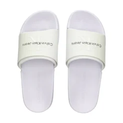 CALVIN KLEIN Sandalias planas de Mujer YM0YM00361 WHITE - YBR