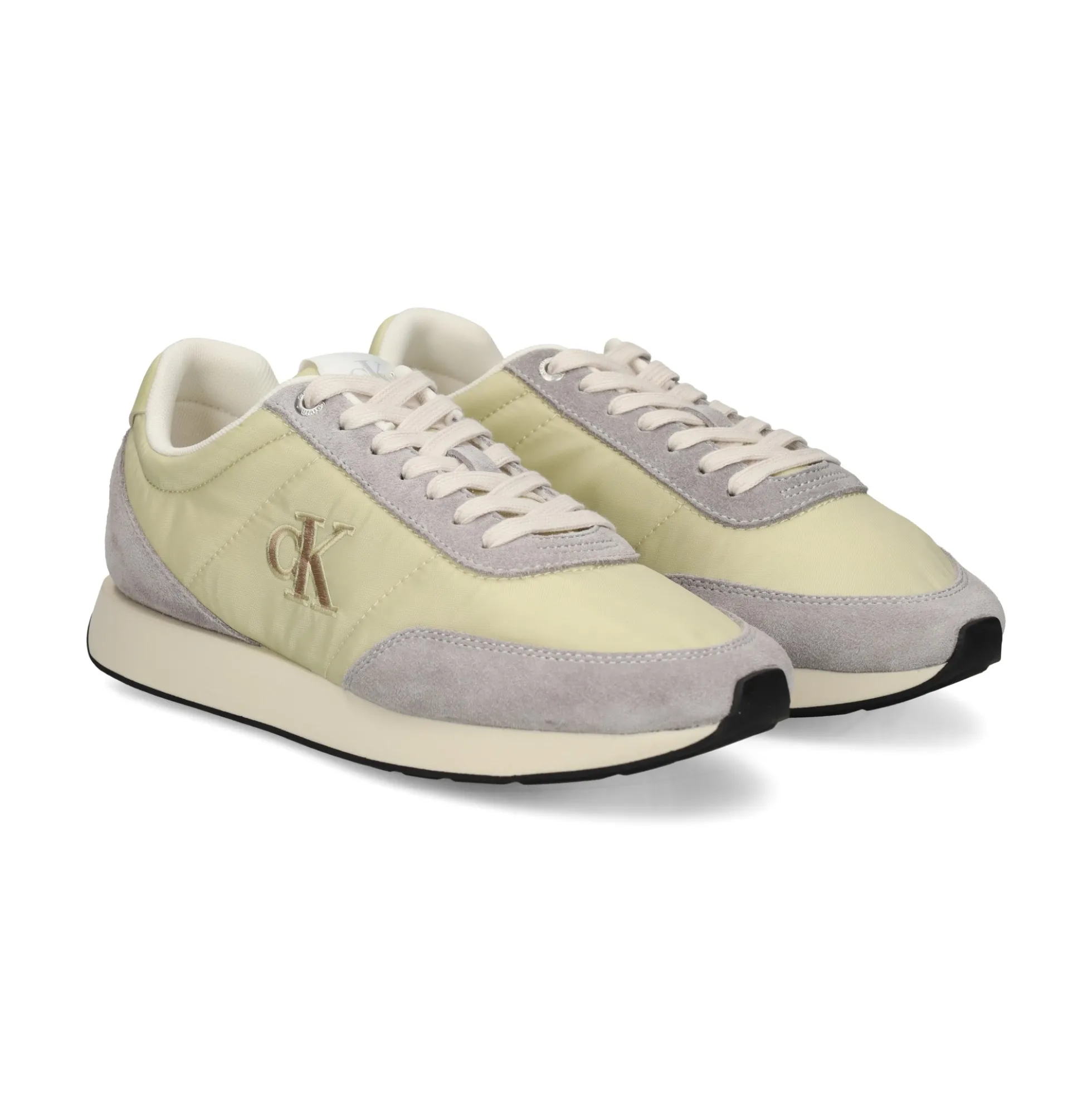 CALVIN KLEIN Zapatillas de Mujer YW0YW01990 0G6 GREY/GREEN