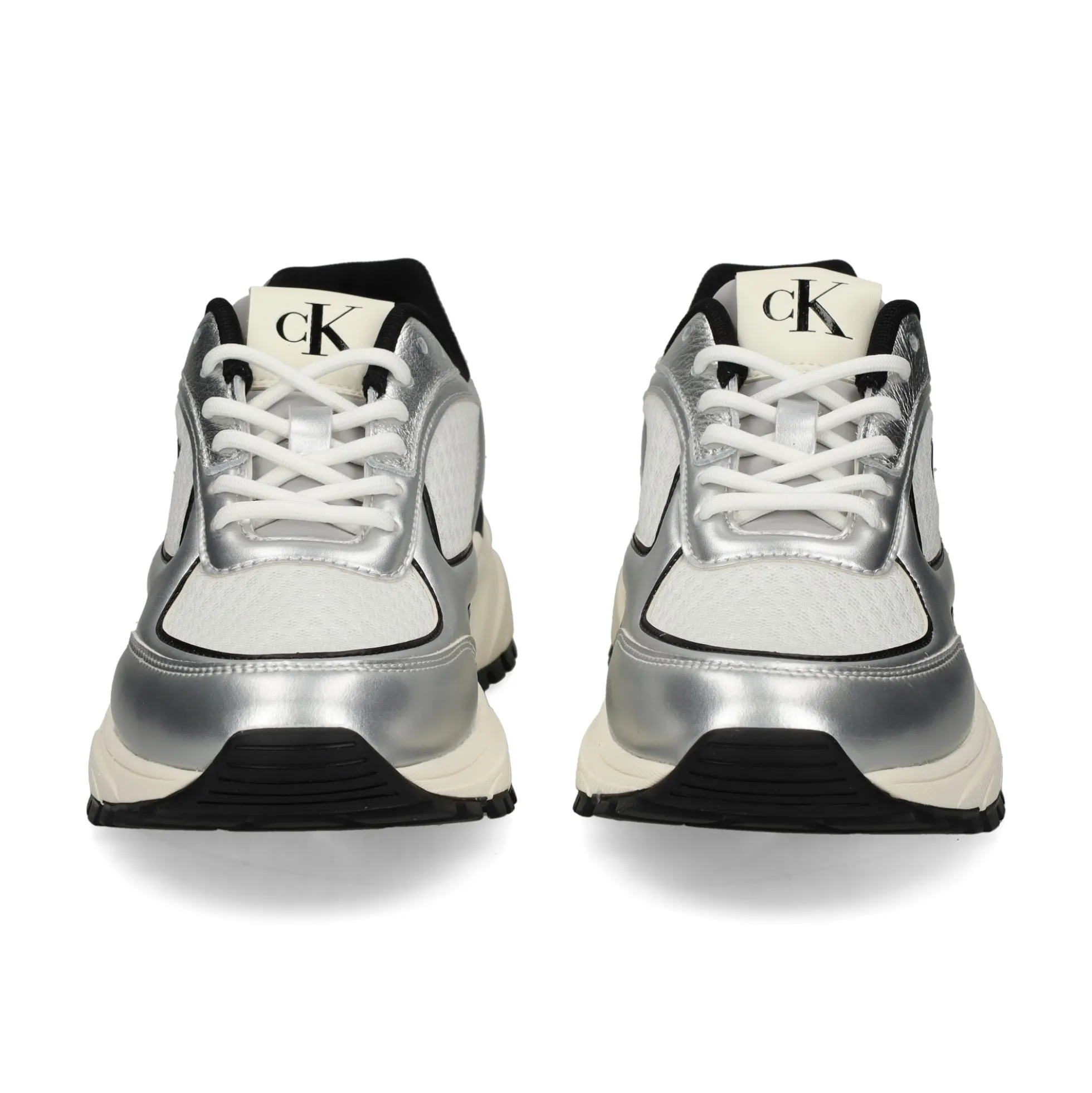 CALVIN KLEIN Zapatillas de Mujer YW0YW02063 0IX SIL/BLK/WHI