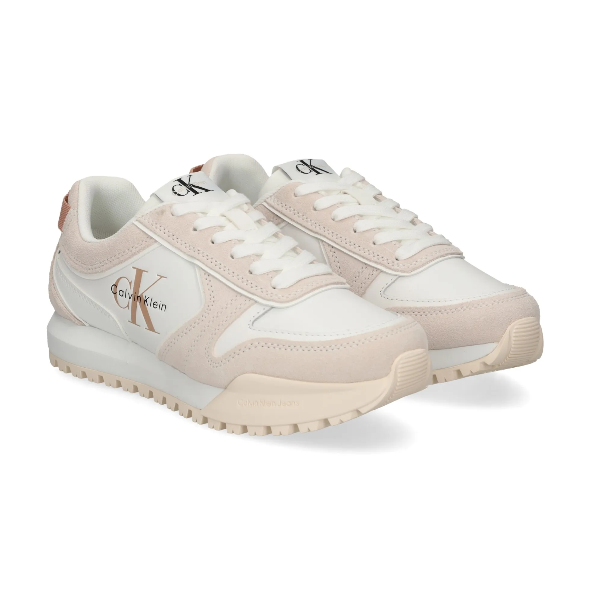 CALVIN KLEIN Zapatillas de Mujer YW0YW02052 05P WHITE/ANCIE