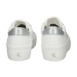 CALVIN KLEIN Zapatillas de Mujer YW0YW01877 02R BLANCO BRIL