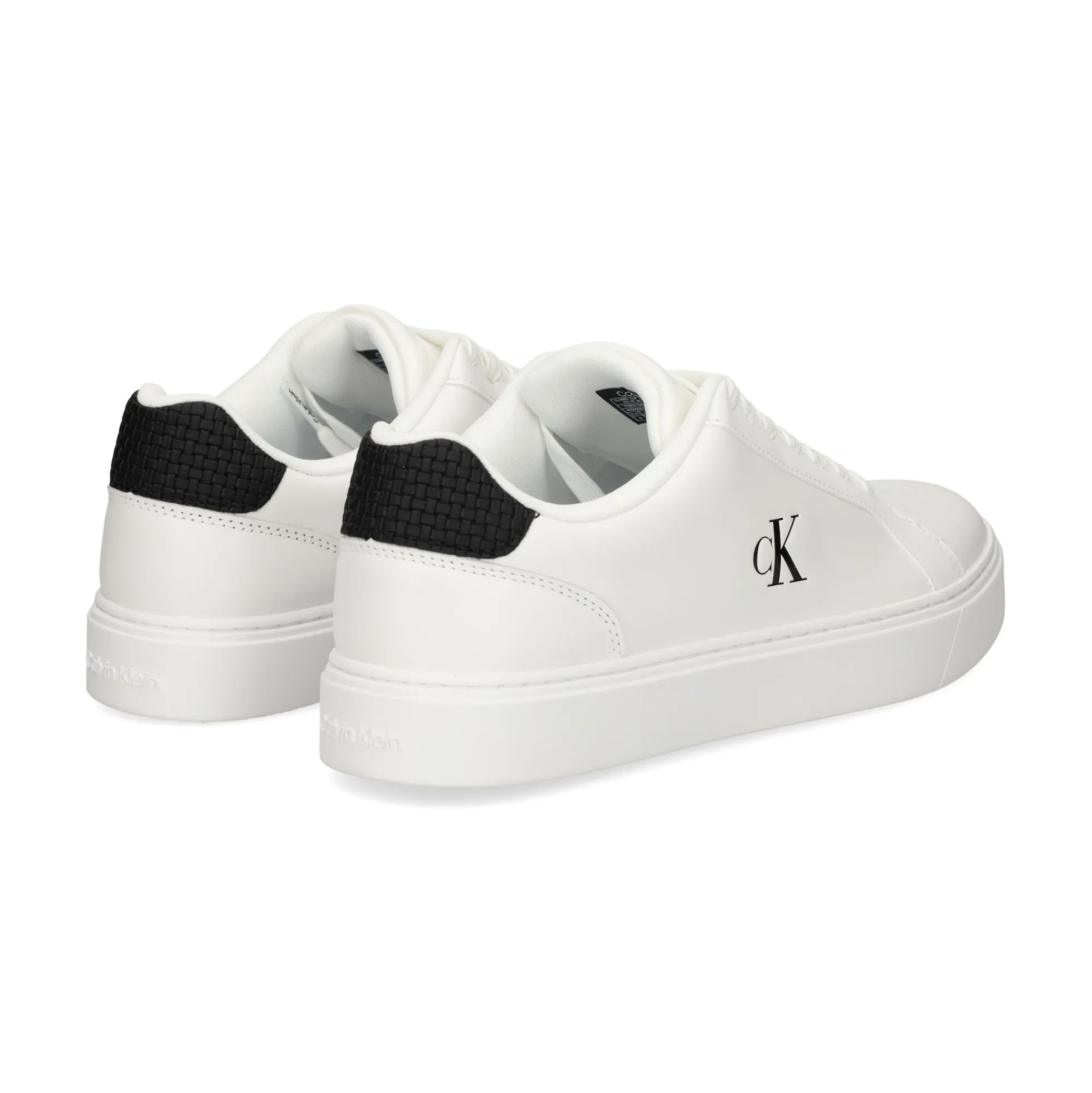 CALVIN KLEIN Zapatillas de Mujer YM0YM01447 01W WHITE/BLACK