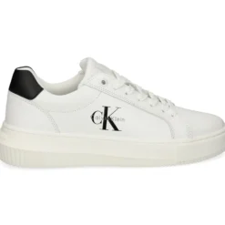 CALVIN KLEIN Zapatillas de Mujer YW0YW01872 01W BLANCO BRIL