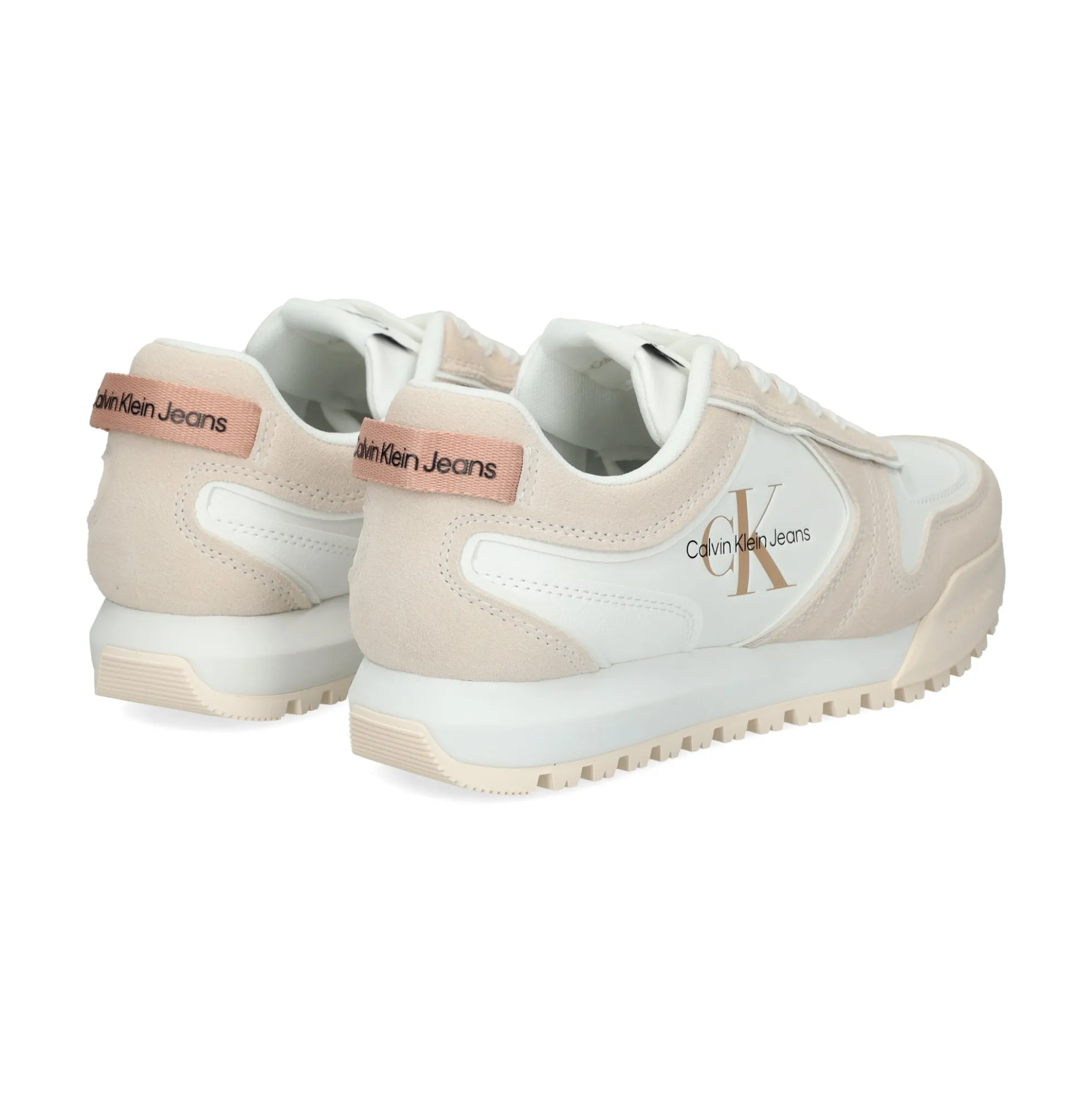 CALVIN KLEIN Zapatillas de Mujer YW0YW00934 03A WHITE/ANCIE