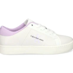 CALVIN KLEIN Zapatillas de Mujer YW0YW01444 0LF WHITE/PASTE