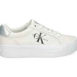 CALVIN KLEIN Zapatillas de Mujer YW0YW01474 0K9 WHITE/SILVE