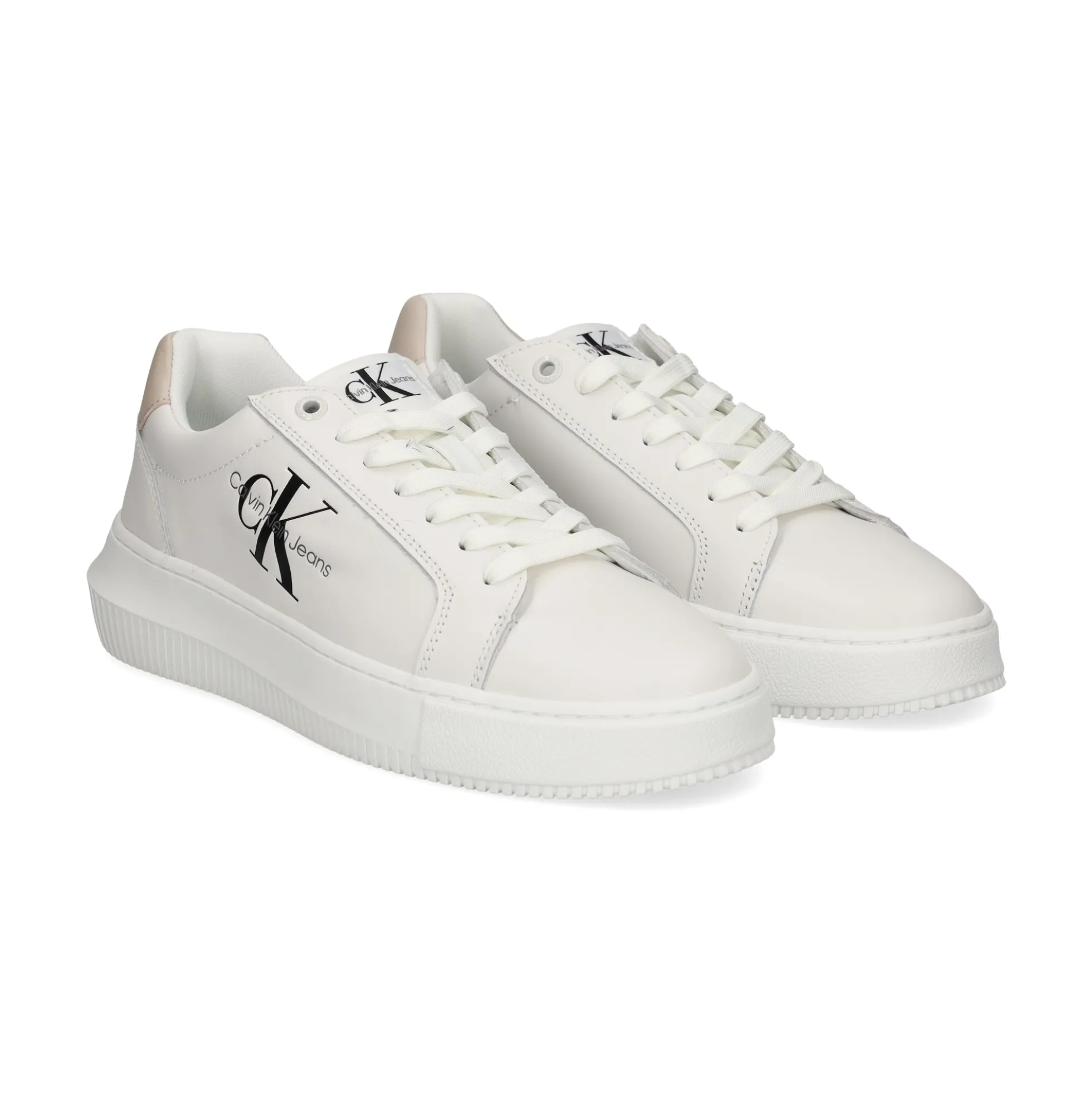 CALVIN KLEIN Zapatillas de Mujer YW0YW008230LE BRIGHT WHIT