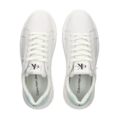 CALVIN KLEIN Zapatillas de Mujer YW0YW00823 WHITE/GREE-OLF