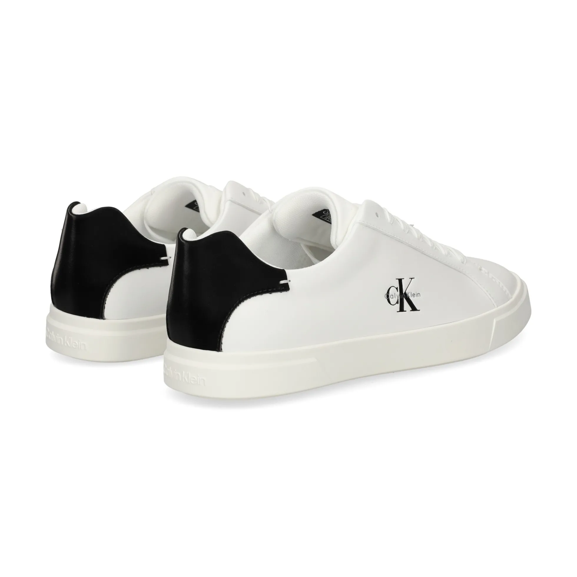 CALVIN KLEIN Zapatillas de Mujer HW0HW03146 01W BLANCO/NEGR