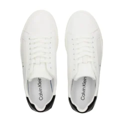 CALVIN KLEIN Zapatillas de Mujer HW0HW03146 01W BLANCO/NEGR
