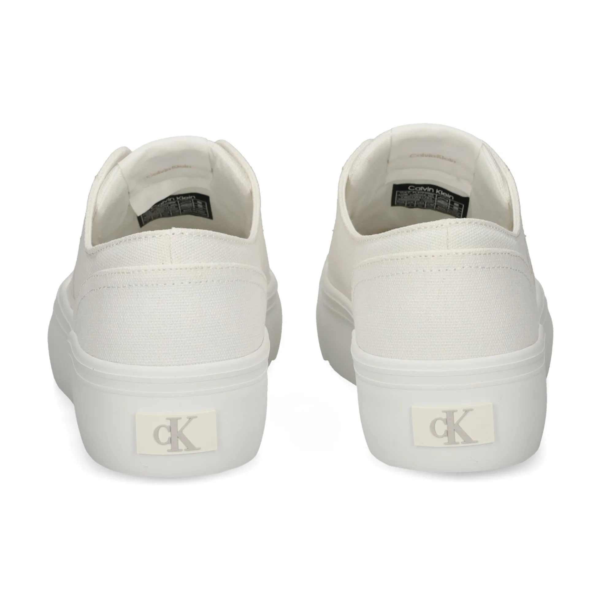 CALVIN KLEIN Zapatillas de Mujer YW0YW01763 01W TRIPLE BLAN