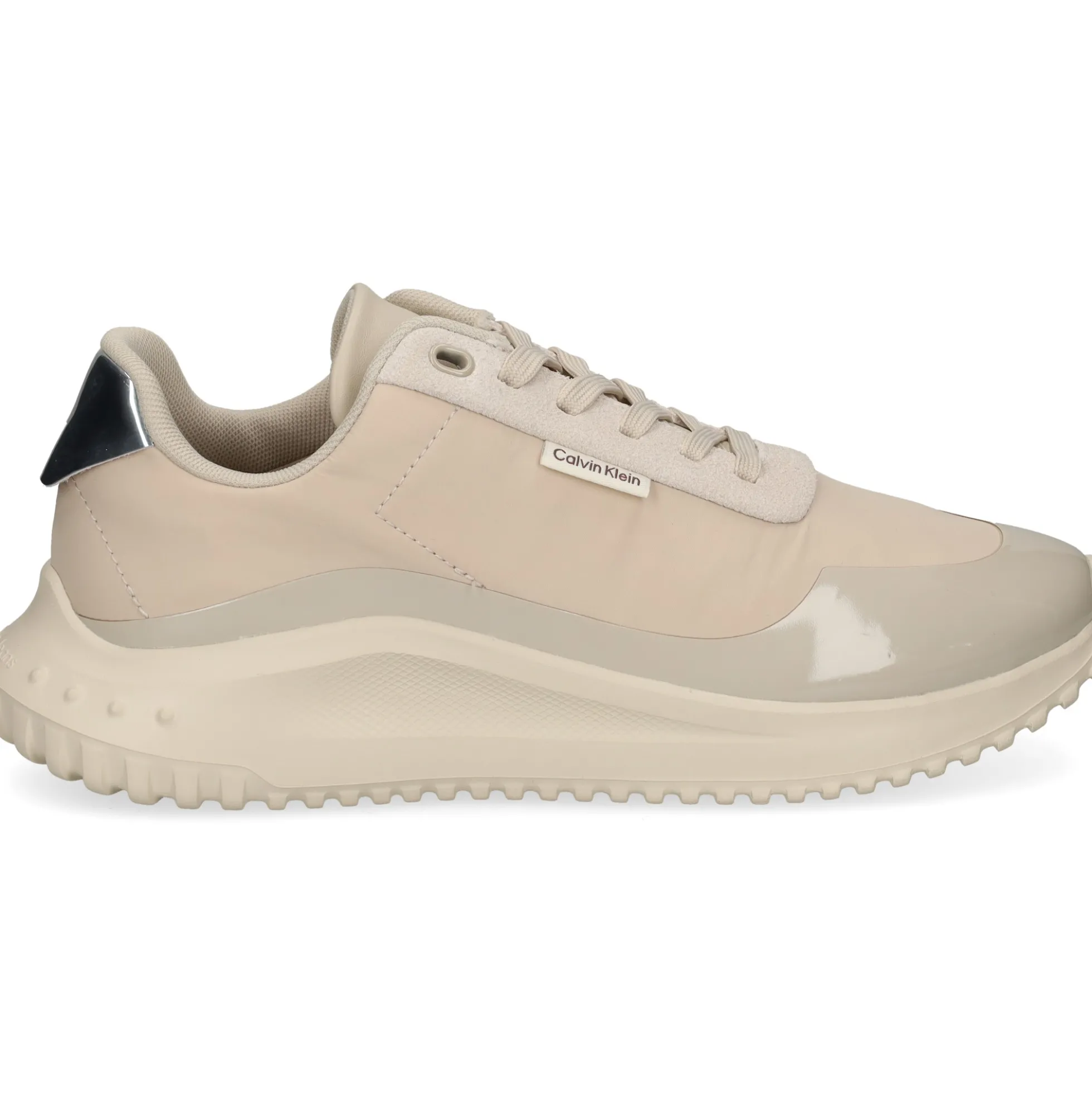 CALVIN KLEIN Zapatillas de Mujer YW0YW02016 ACE BEIGE/SILVE