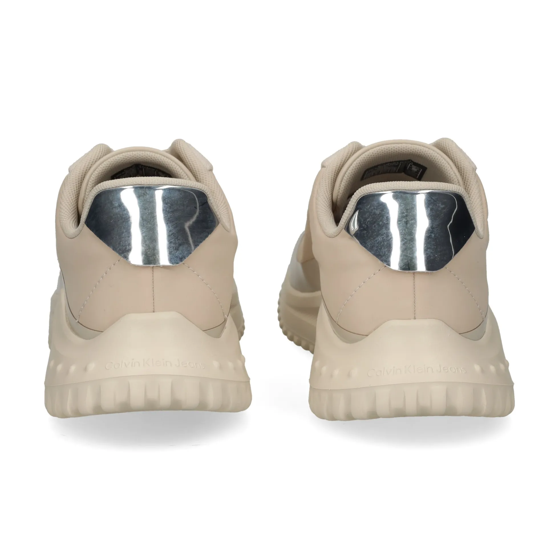 CALVIN KLEIN Zapatillas de Mujer YW0YW02016 ACE BEIGE/SILVE