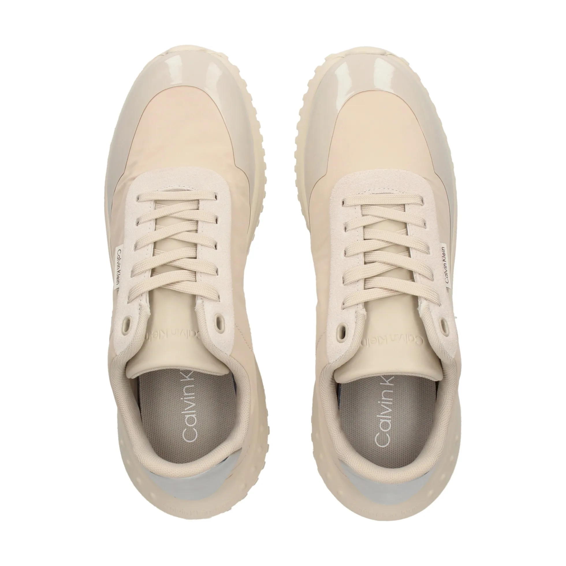 CALVIN KLEIN Zapatillas de Mujer YW0YW02016 ACE BEIGE/SILVE