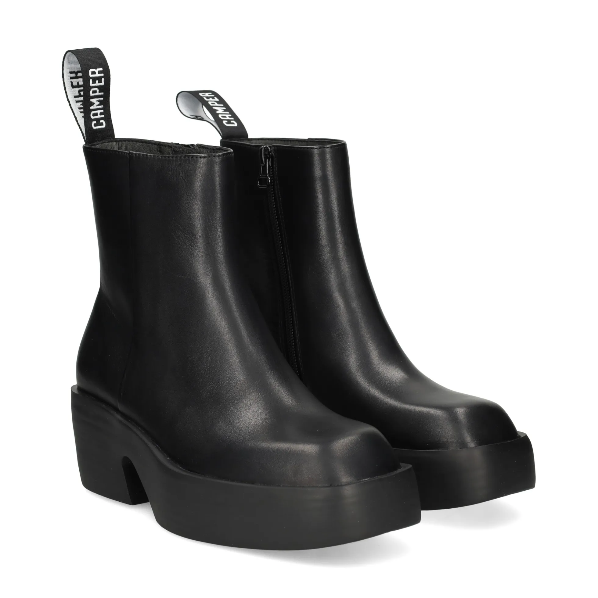 CAMPER Botines con tacón de Mujer K400754 002 NEGRO