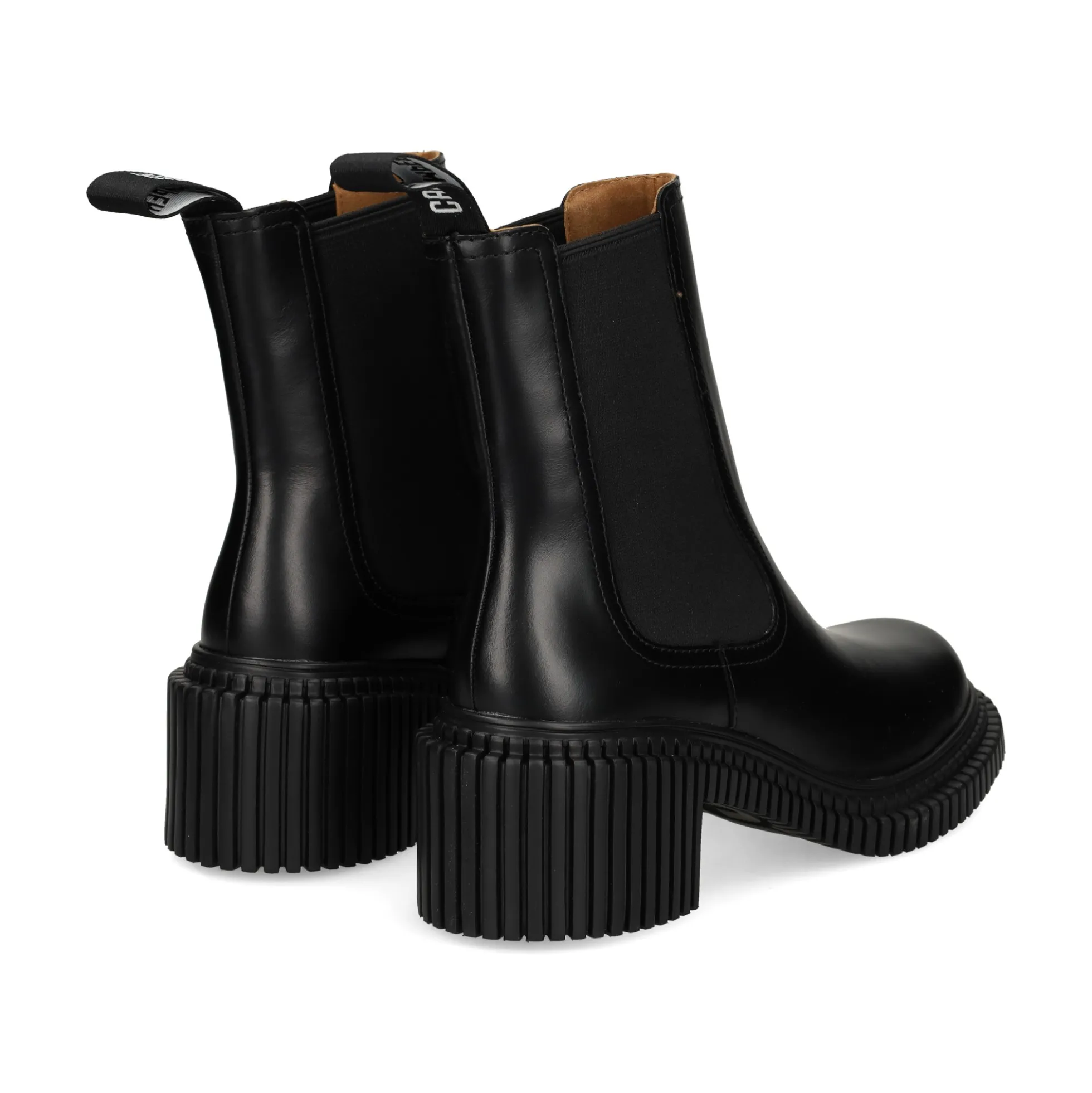 CAMPER Botines con tacón de Mujer K400803 001 NEGRO