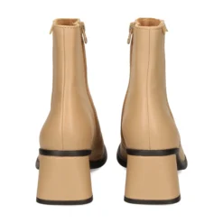 CAMPER Botines con tacón de Mujer K400637 007 BEIGE