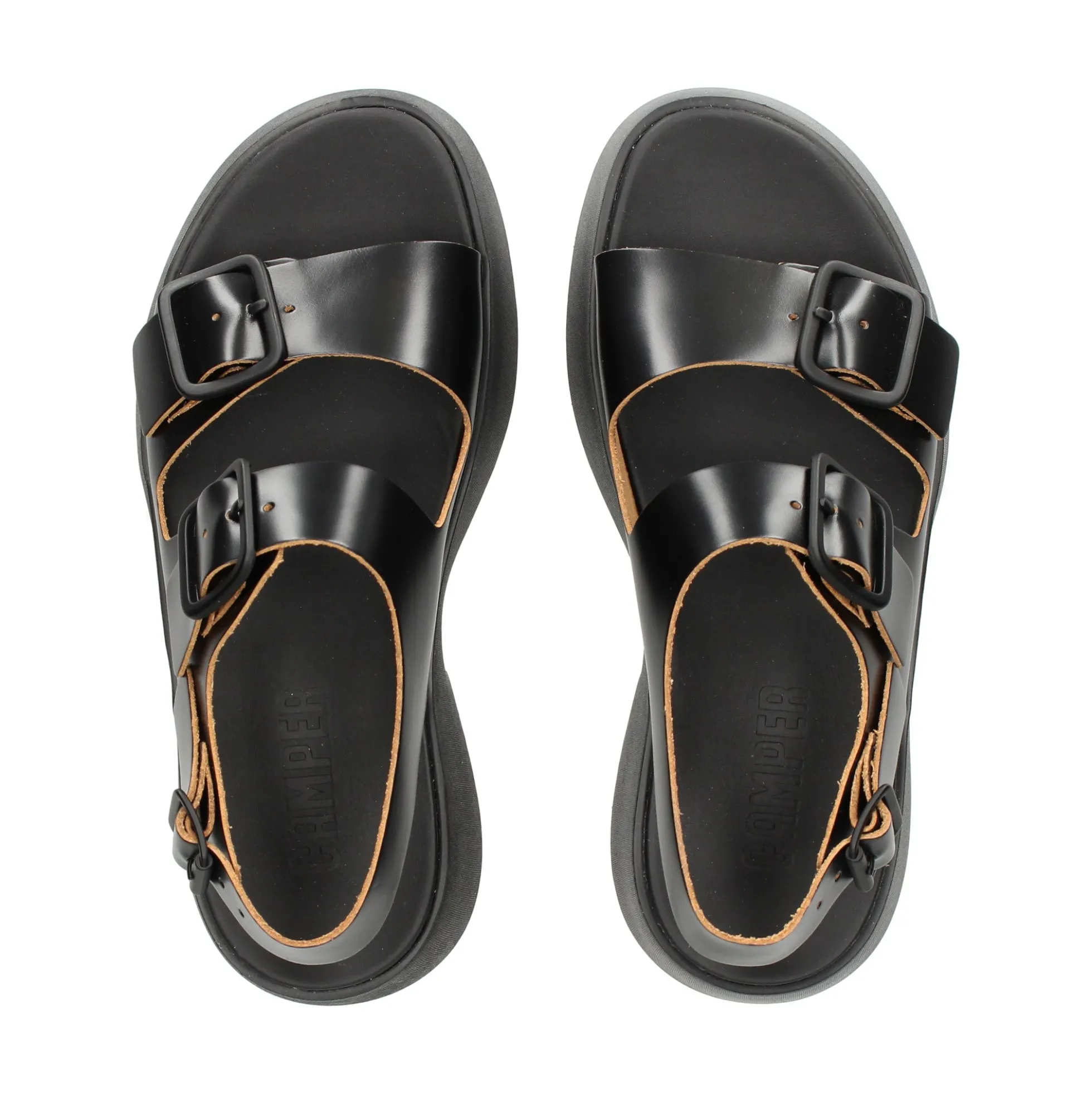 CAMPER Sandalias con plataforma de Mujer K201712 001 NEGRO