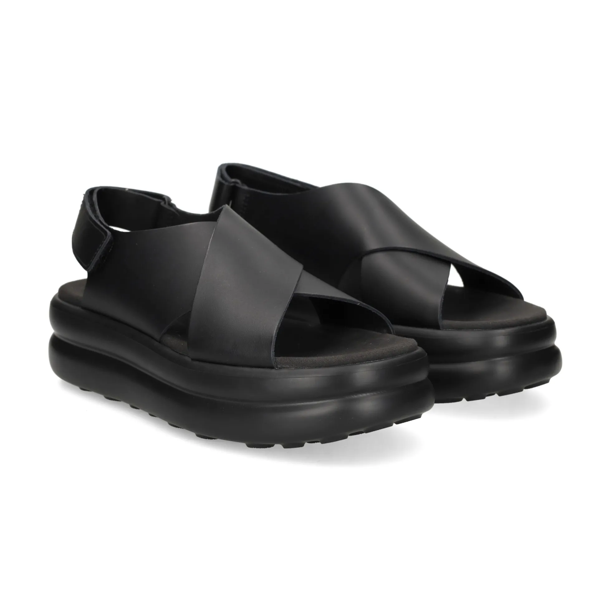 CAMPER Sandalias con plataforma de Mujer K201727 001 NEGRO