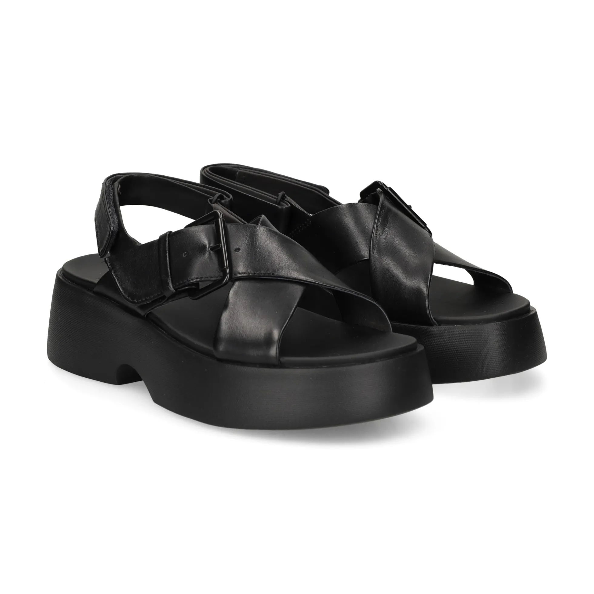 CAMPER Sandalias con plataforma de Mujer K201860 001 NEGRO